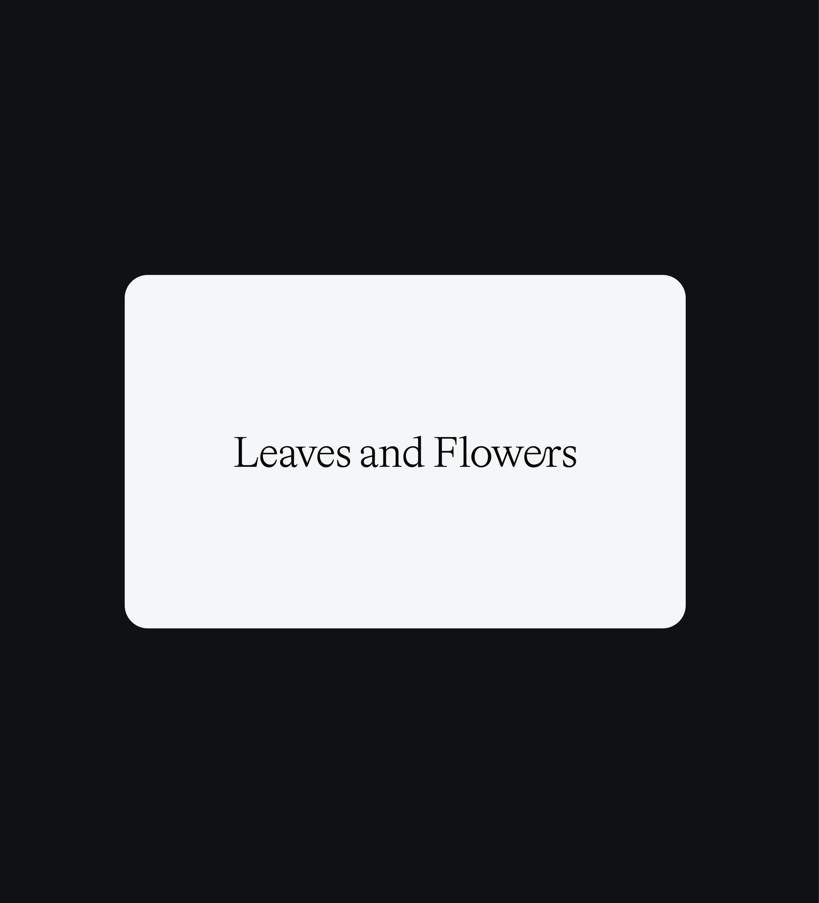 E-Gift Card
