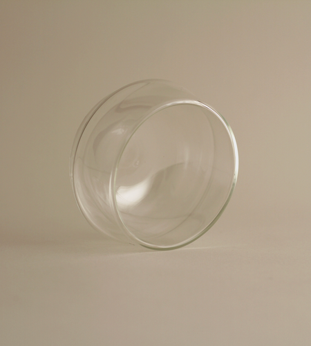 Double-Walled Glass Matcha Bowl