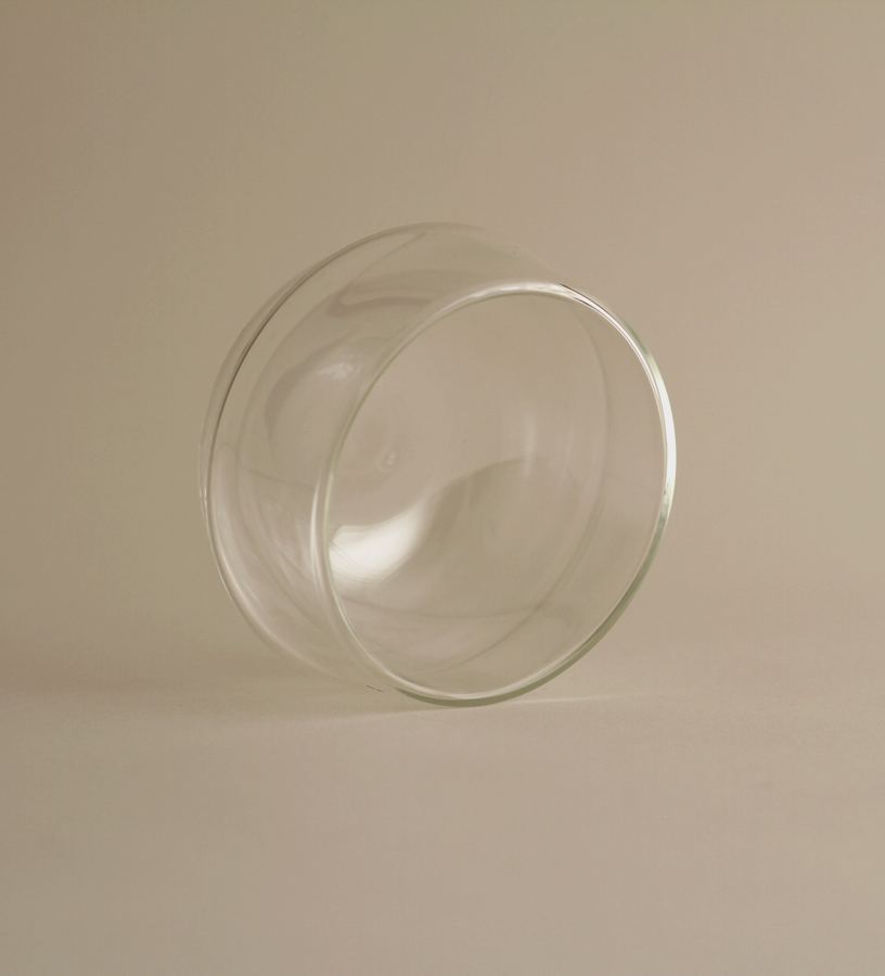 Double-Walled Glass Matcha Bowl
